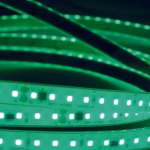 Tira LED Monocolor 15W 230V Verde IP67